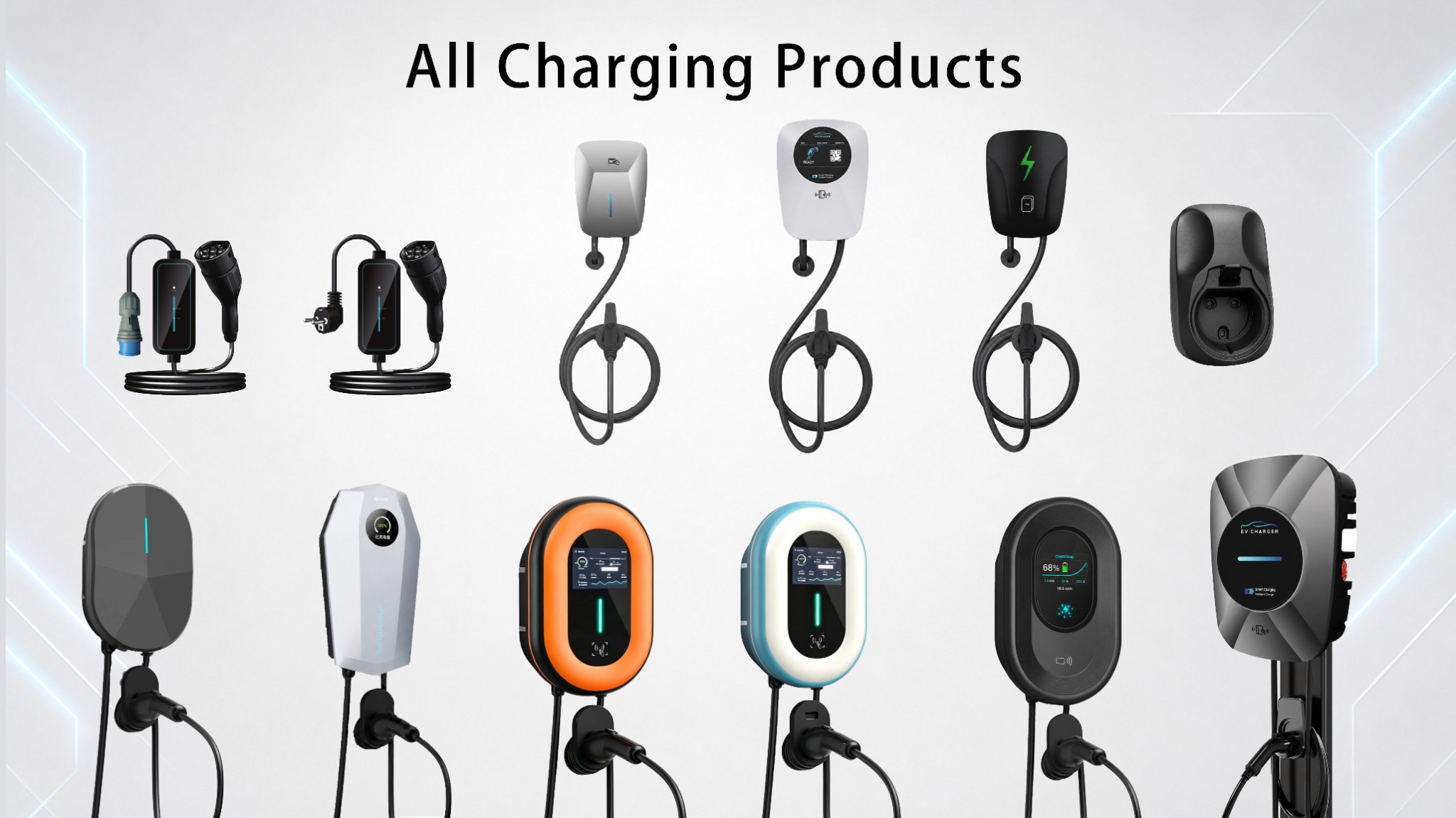 JIRI complete EV charging product family